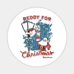 VINTAGE RETRO STYLE - Reddy Kilowatt FOR CHRISTMAS 70s Magnet